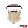 Extreme Max Extreme Max 3006.2252 BoatTector Premium Double Braid Nylon Anchor Line w Thimble-3/8" x 250' &Gold 3006.2252